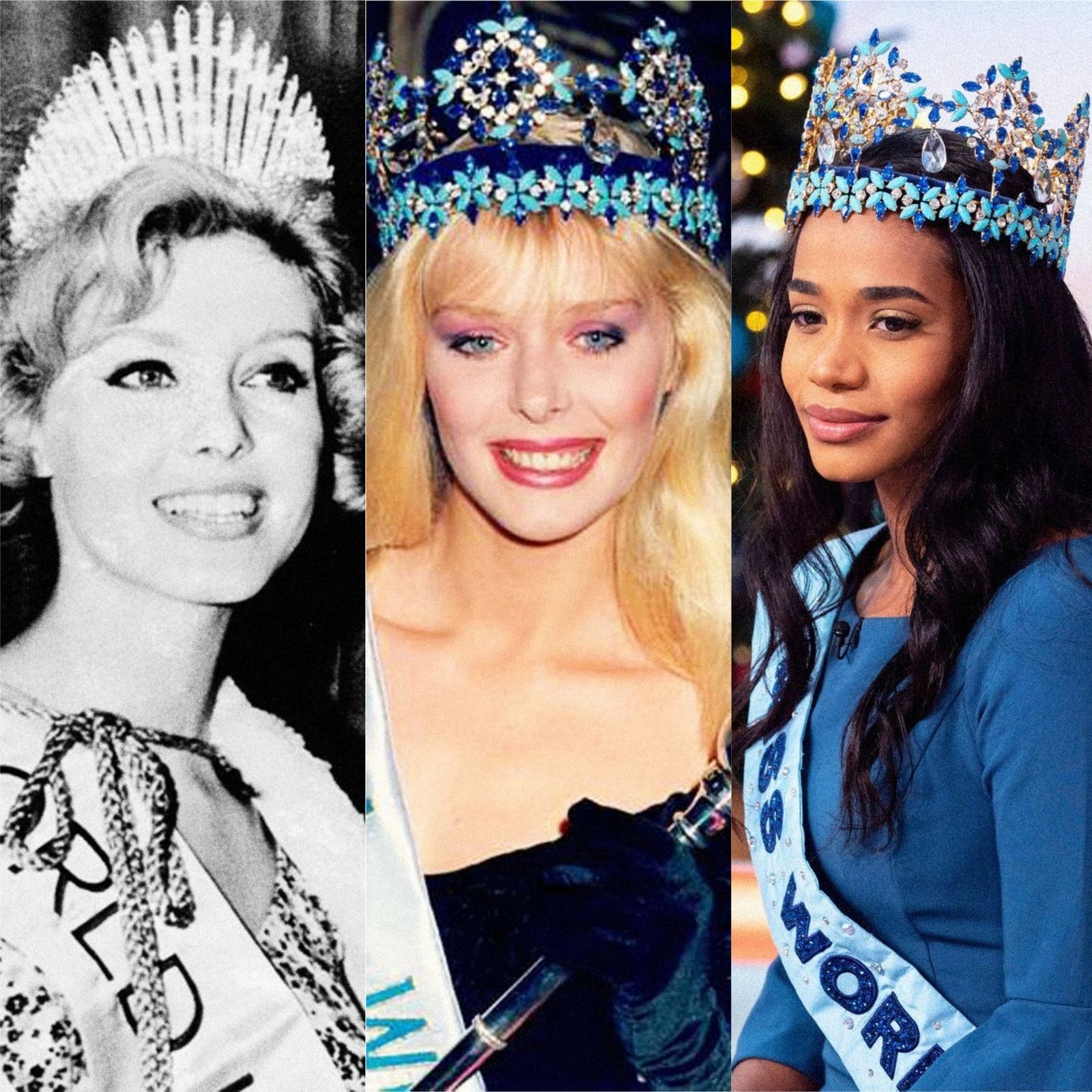 Thus, the ideal of beauty has changed in 70 years.  The most beautiful women on the planet from the Miss World competition – Žena.cz