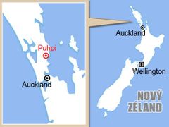 A group of 82 immigrants from west Bohemia founded the village of Puhoi outside Auckland.