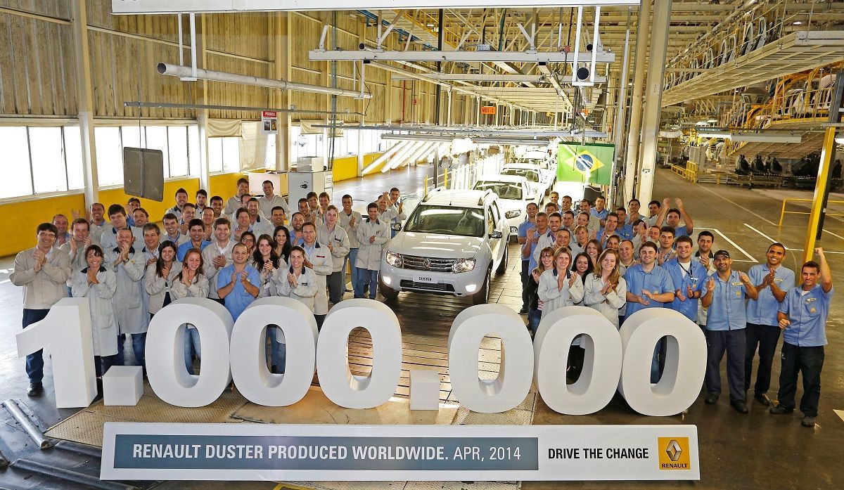Dacia Duster 1 000 000 kusů