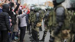 bělorusko - dušičkové protesty (1.11.)