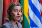 Šéfka evropské diplomacie Mogheriniová jednala s velvyslancem EU odvolaným z Moskvy