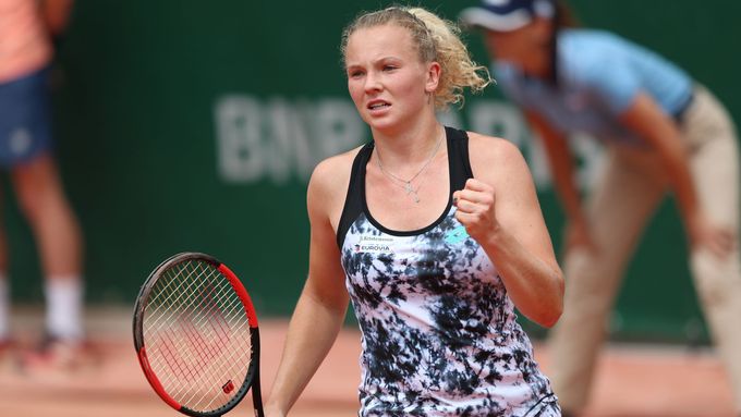 Kateřina Siniaková si v Paříži zahraje o první grandslamové osmifinále.