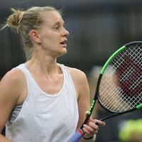 Alison Riskeová Alison Riskeová před finále Fed Cupu 2018