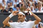 Cítím se výborně a sexy, vtipkuje Federer před útokem na devátý triumf ve Wimbledonu