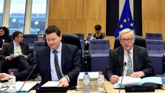 Martin Selmayr a šéf Evropské komise Jean-Claude Juncker