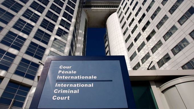 Vstup do budovy ICC v Haagu.