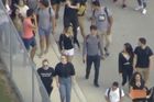 Letecké záběry: Studenti v USA vyšli ze škol. Bojují za omezení zbraní