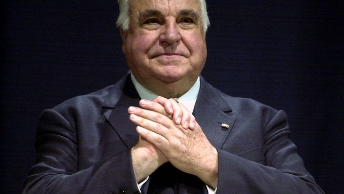 Bývalý německý kancléř Helmut Kohl.