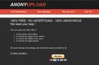 Server Anonyupload může být podvod, tvrdí Anonymous