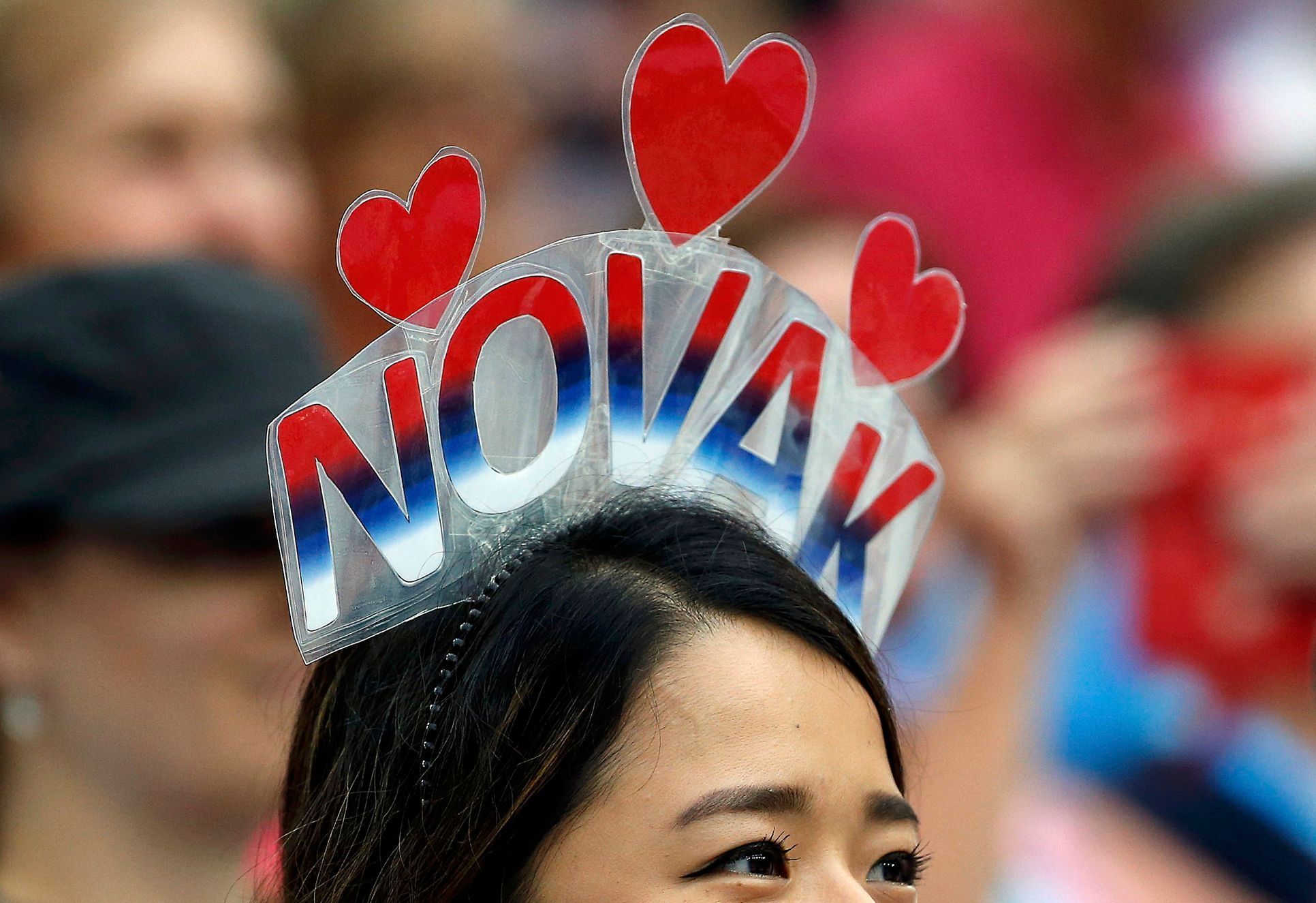 Fanynka Novaka Djokoviče na Australian Open 2016