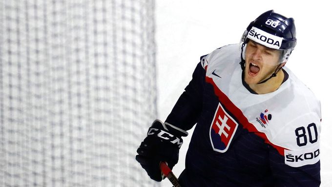 Slovenští hokejisté znovu na světovém šampionátu získali jen bod a o ten druhý přišli v samostatných nájezdech.