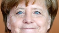 Angela Merkelová na zasedání vlády.