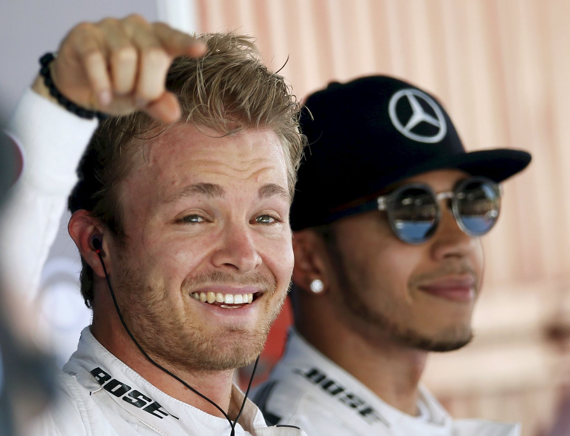 F1, VC Španělska 2015: Nico Rosberg a Lewis Hamilton, Mercedes