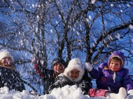 Sníh a děti