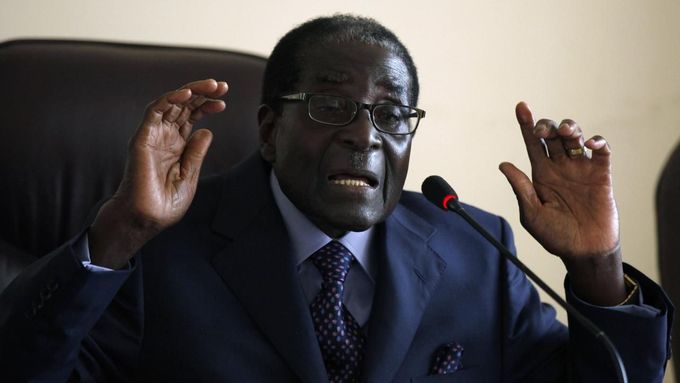 Robert Mugabe, prezident Zimbabwe.