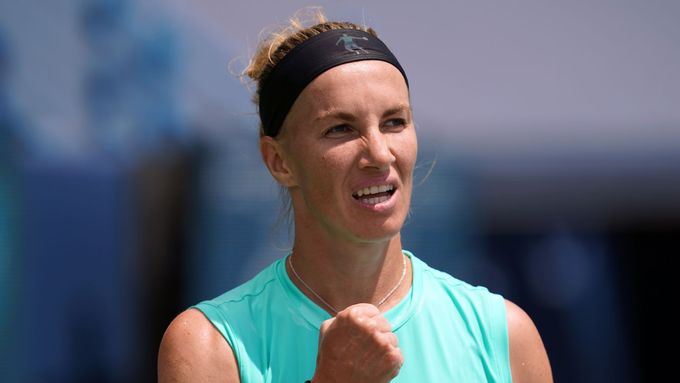 Světlana Kuzněcovová ve čtvrtfinále v Cincinnati 2019