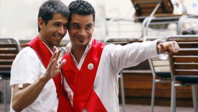 Argentina oddala první homosexuální pár, Alexe Freyrea a Jose Mariu Di Bello.