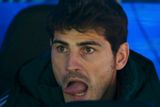 Brankář Iker Casillas znovu usedl jen na lavičku.