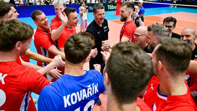 Radost českých volejbalistů