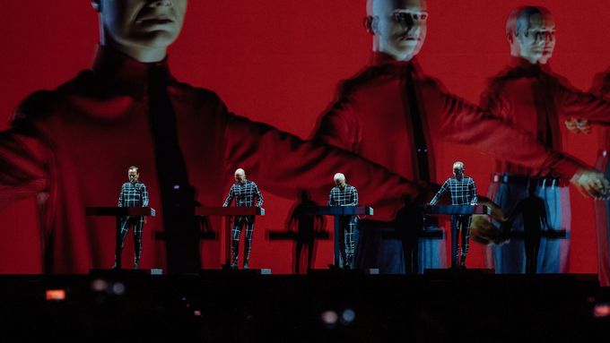 Kraftwerk vždy dbali na propracovanou vizuální stránku svých vystoupení.