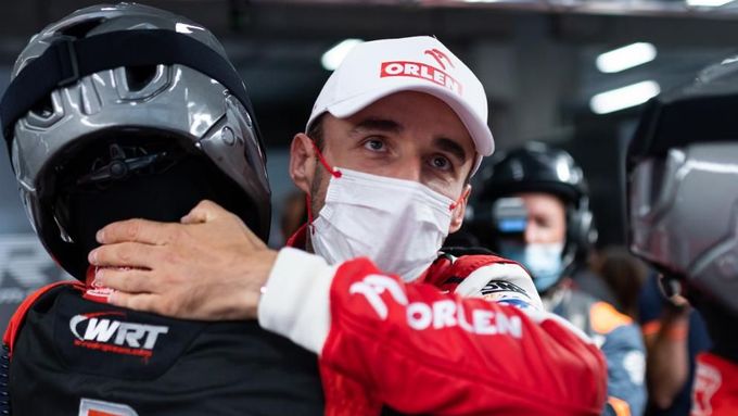 Robert Kubica po závodě European Le Mans Series ve Spa-Francorchamps