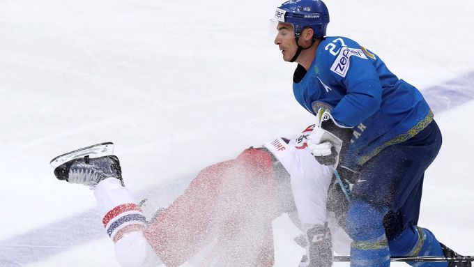 Prohlédněte si fotografie z dalšího triumfu českých hokejistů na MS v Moskvě, když dnes zdolali Kazachstán 3:1.