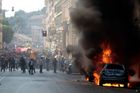 Řím počítá škody po demonstrantech, jdou do milionů
