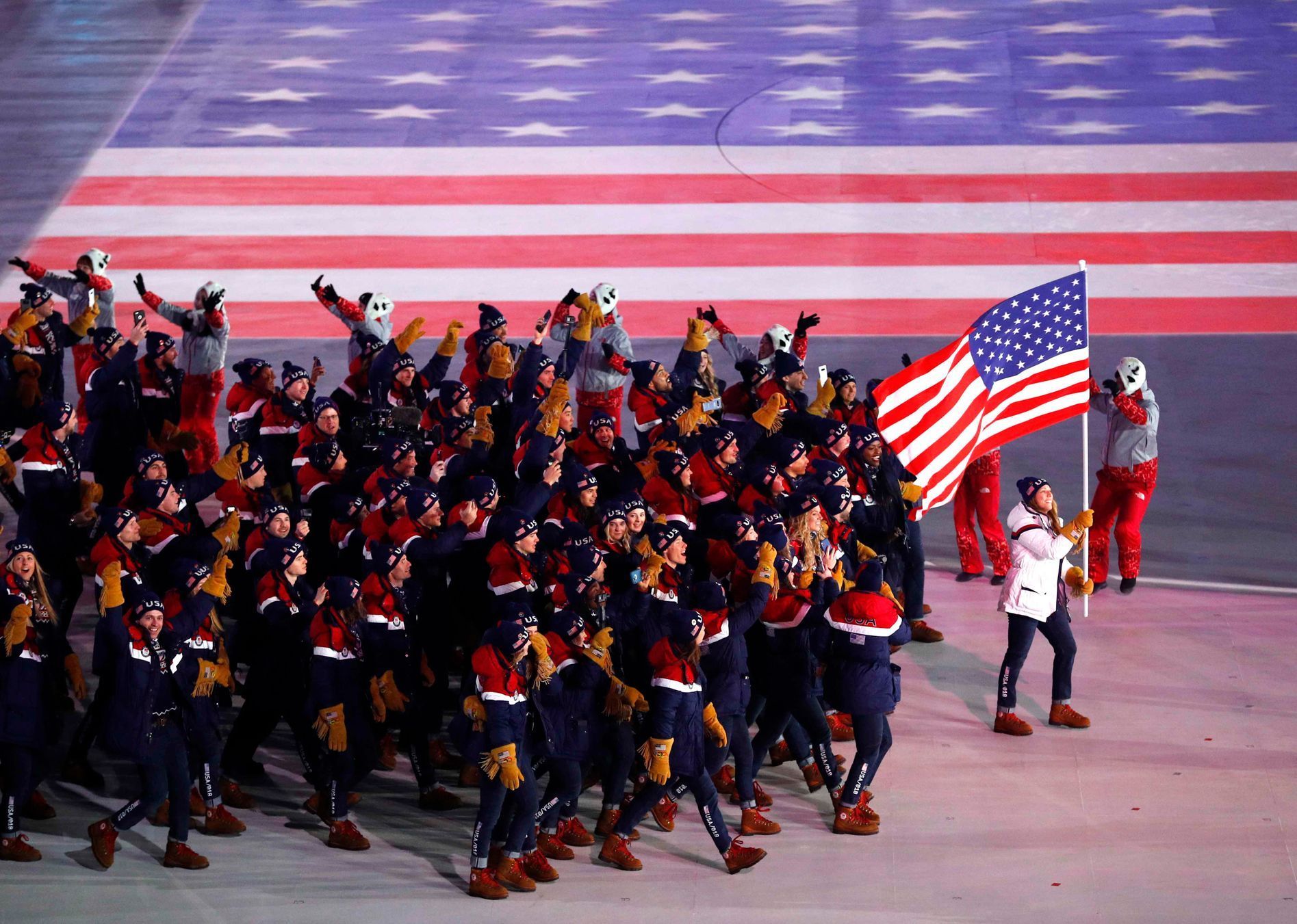 Zahajovací ceremoniál XXIII. zimních olympijských her v Pchjongčchangu 2018