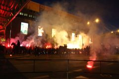 Derby Slavia - Sparta: fanoušci