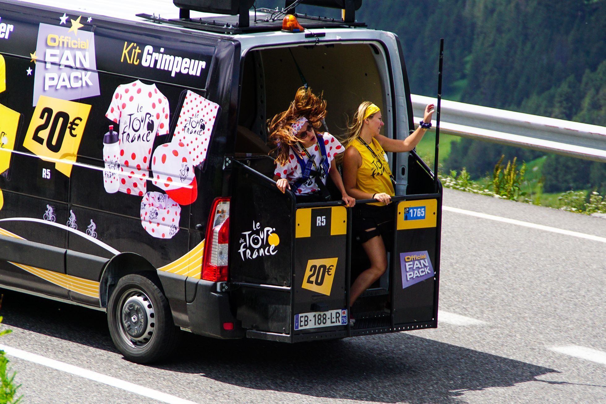 Reklamní karavana na Tour de France