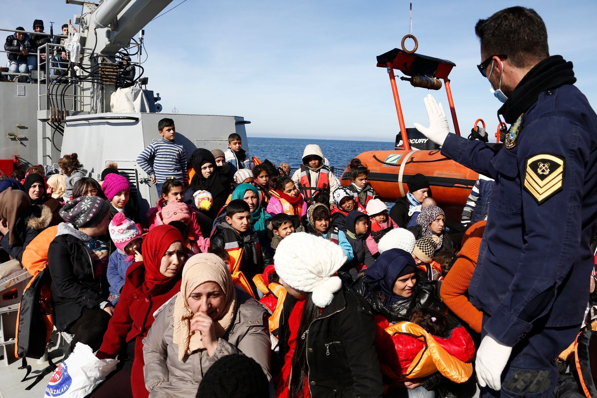 Uprchlíci - Egejské moře