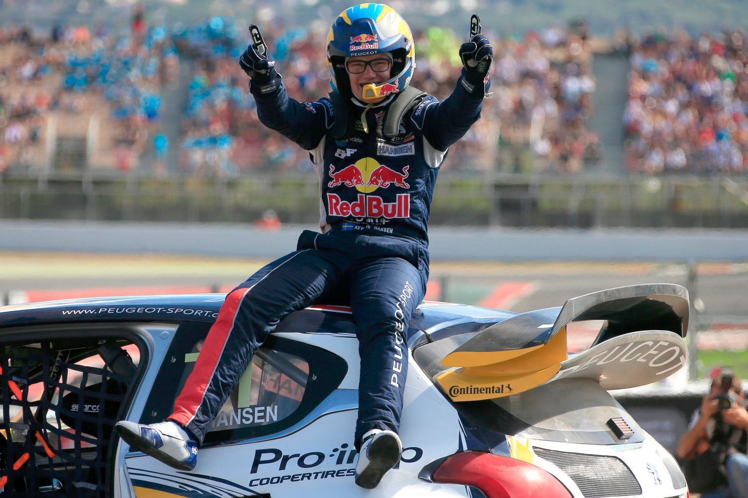 WRX 2016: Timmi Hansen, Peugeot