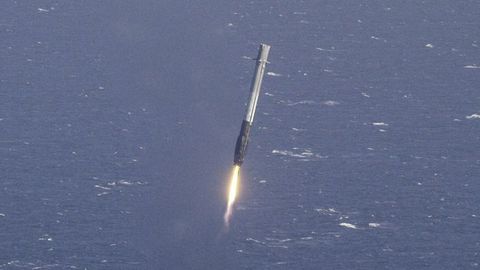Toufar: Přistání rakety na moři je přelom v kosmonautice, plošina měla velikost fotbalového hřiště