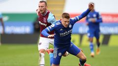 Leicester - West Ham United (Coufal, Barnes)