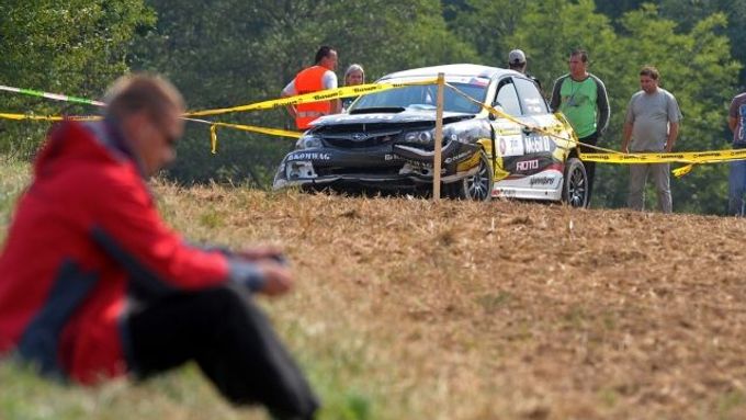 Tragických nehod v rallye letos v Česku výrazně přibylo (ilustrační foto).