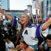 Fanoušci Los Angeles Kings po výhře ve Stanley Cupu