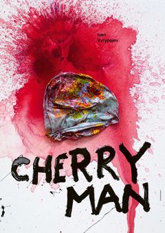 Plakát Krištofa Kintery k inscenaci Cherry Man pražského Národního divadla.