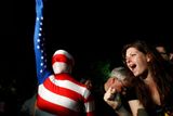 Američané slaví smrt Usámy bin Ládina ve Washingtonu.
