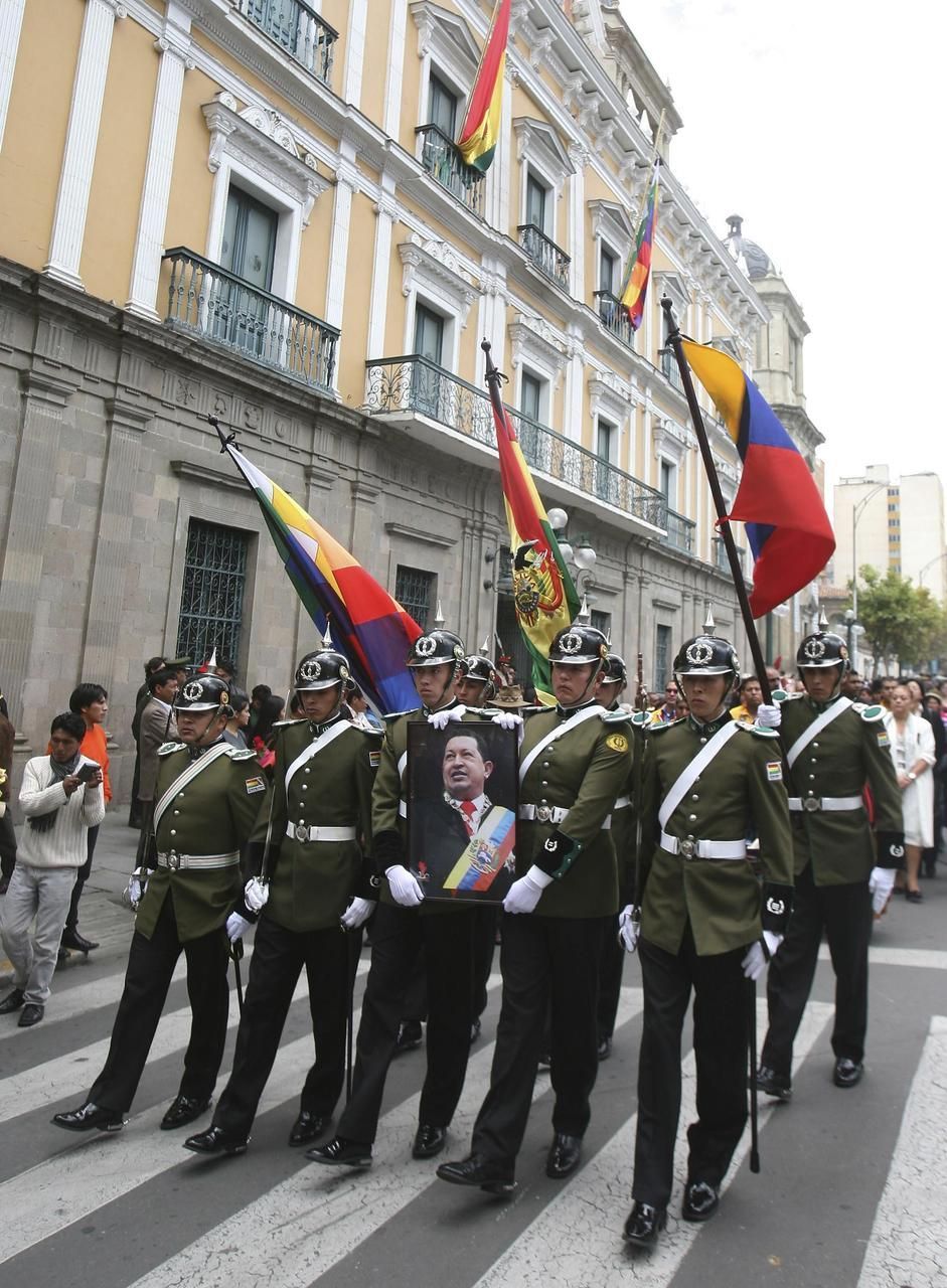 Pohřeb Huga Cháveze