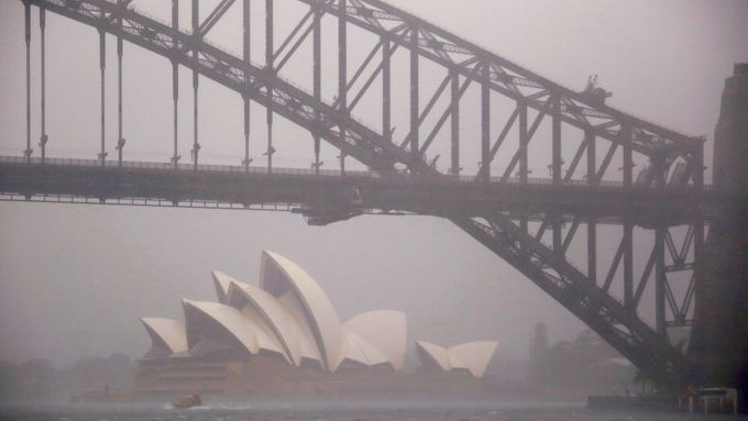 Sydney ochromily vydatné deště.