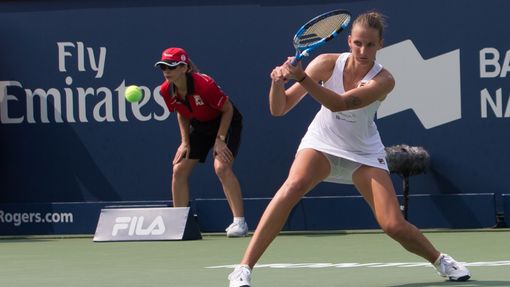 Karolína Plíšková na turnaji v Montrealu 2018