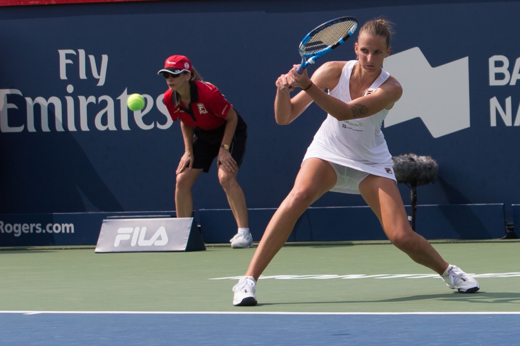 Karolína Plíšková na turnaji v Montrealu 2018