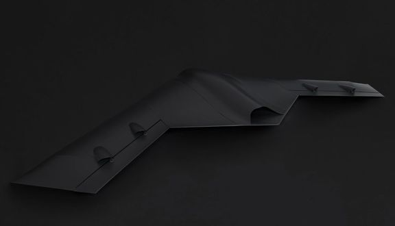 MTS Nightray tvarem nápadně připomíná bombardér B-2. A stejně jako on je i dron vybaven neviditelnou technologií stealth.