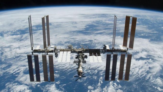 Mezinárodní vesmírná stanice (ISS), ilustrační snímek.