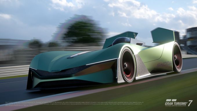Škoda vstupuje do virtuálního závodního simulátoru Gran Turismo unikátním speciálem.