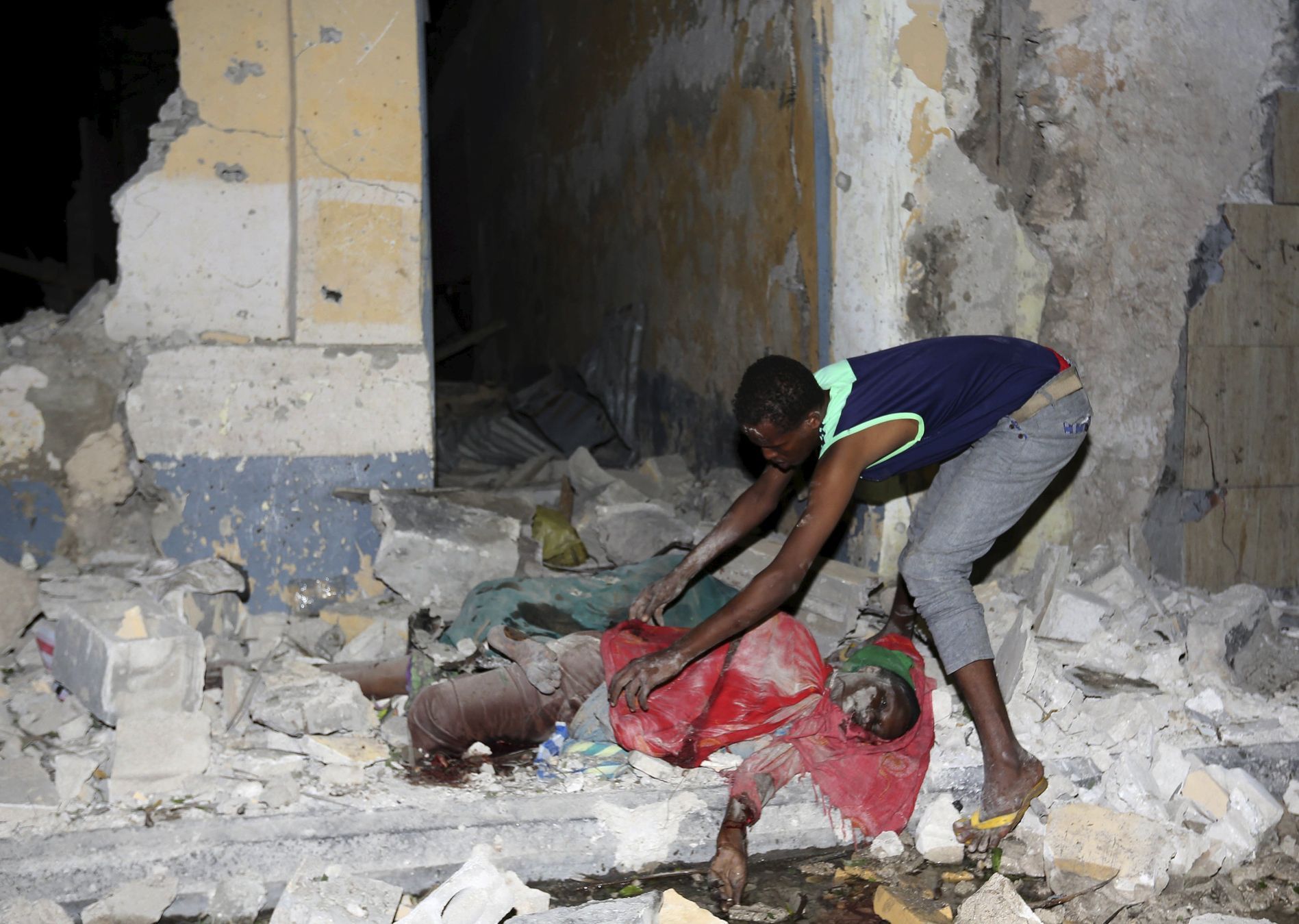 Somálsko - Mogadišo - bombový útok