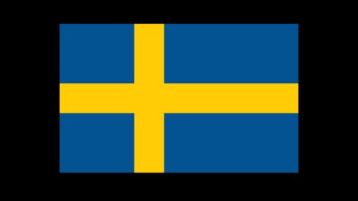 Švédsko. Vlajky účastníků MS v hokeji 2012