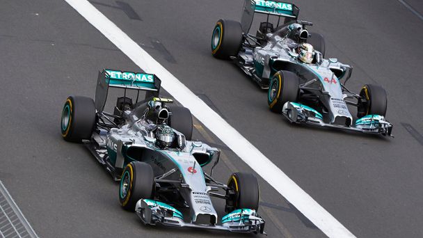 F1: Lewis Hamilton a Nico Rosberg (Mercedes)