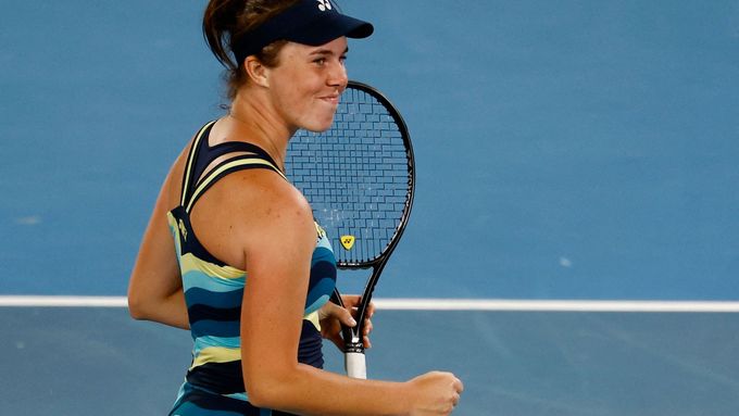 Linda Nosková na Australian Open.