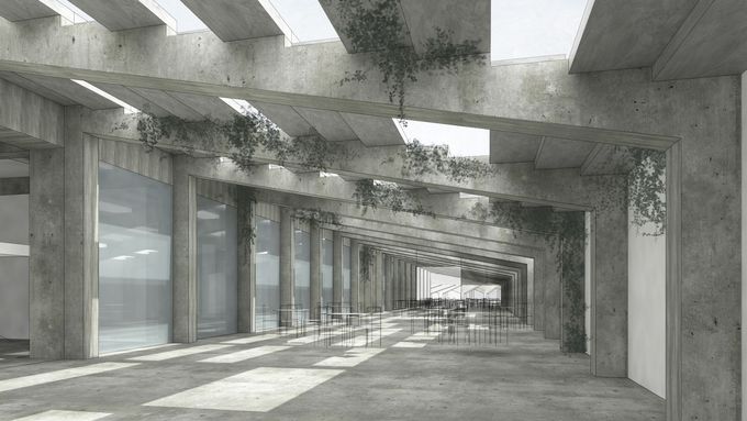 Stadion na Strahově chátrá:  Architektka navrhla jeho revitalizaci, do tribun byty, na hřiště park